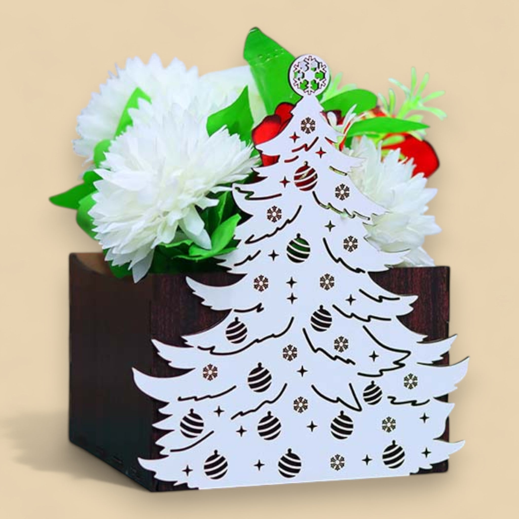 Noël – Pack de 12 modèles pour découpe laser (SVG, DXF) CREAFAMAX