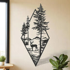 Tableau mural "Cerf ou Wapiti" CREAFAMAX