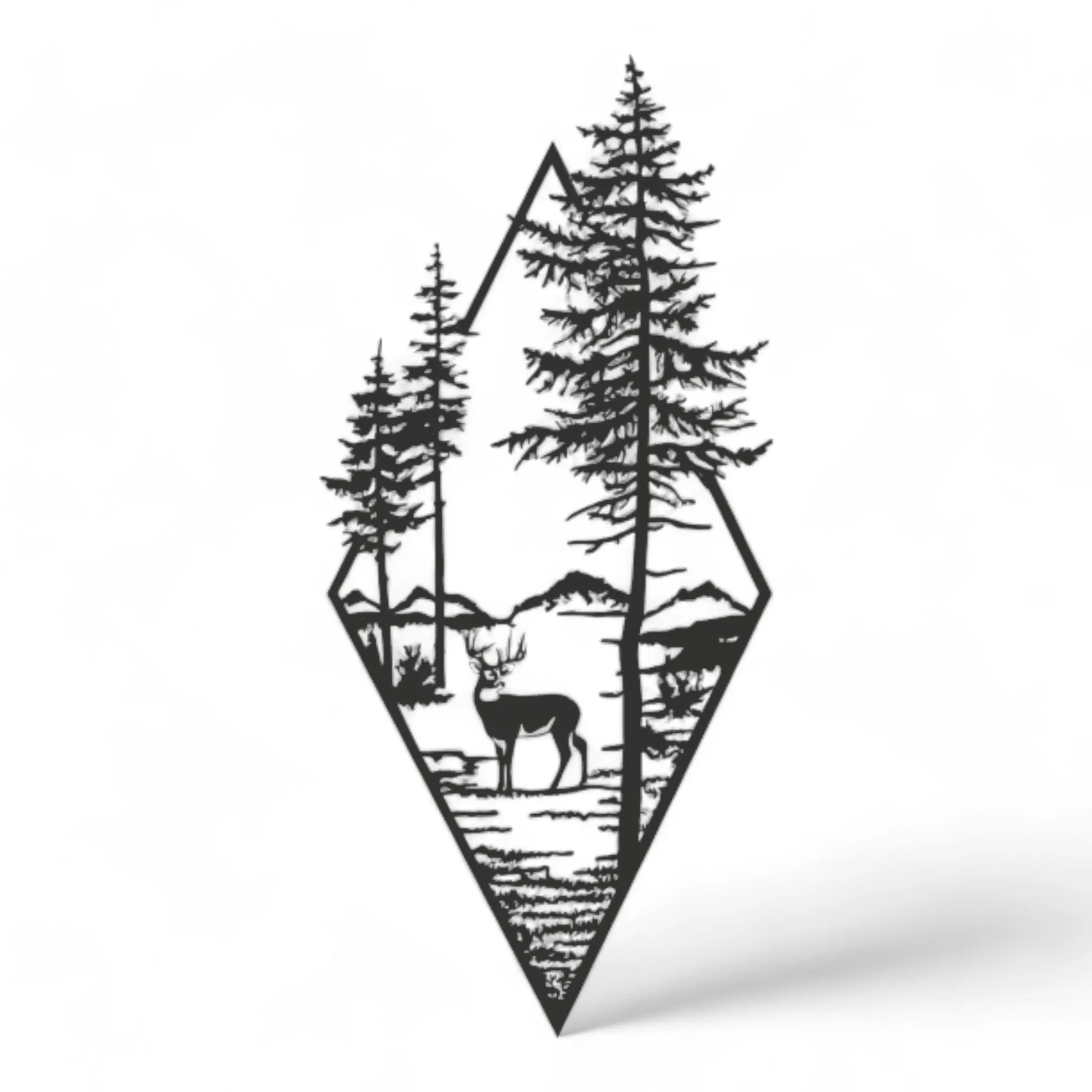Tableau mural "Cerf ou Wapiti" CREAFAMAX