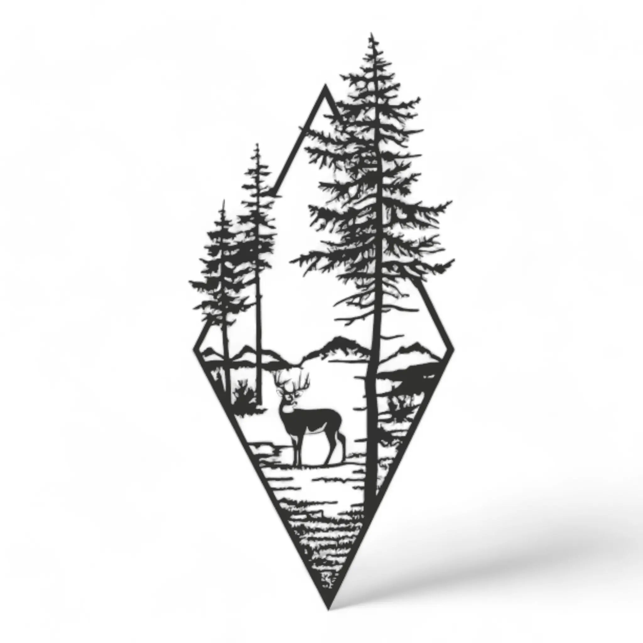 Tableau mural "Cerf ou Wapiti" CREAFAMAX