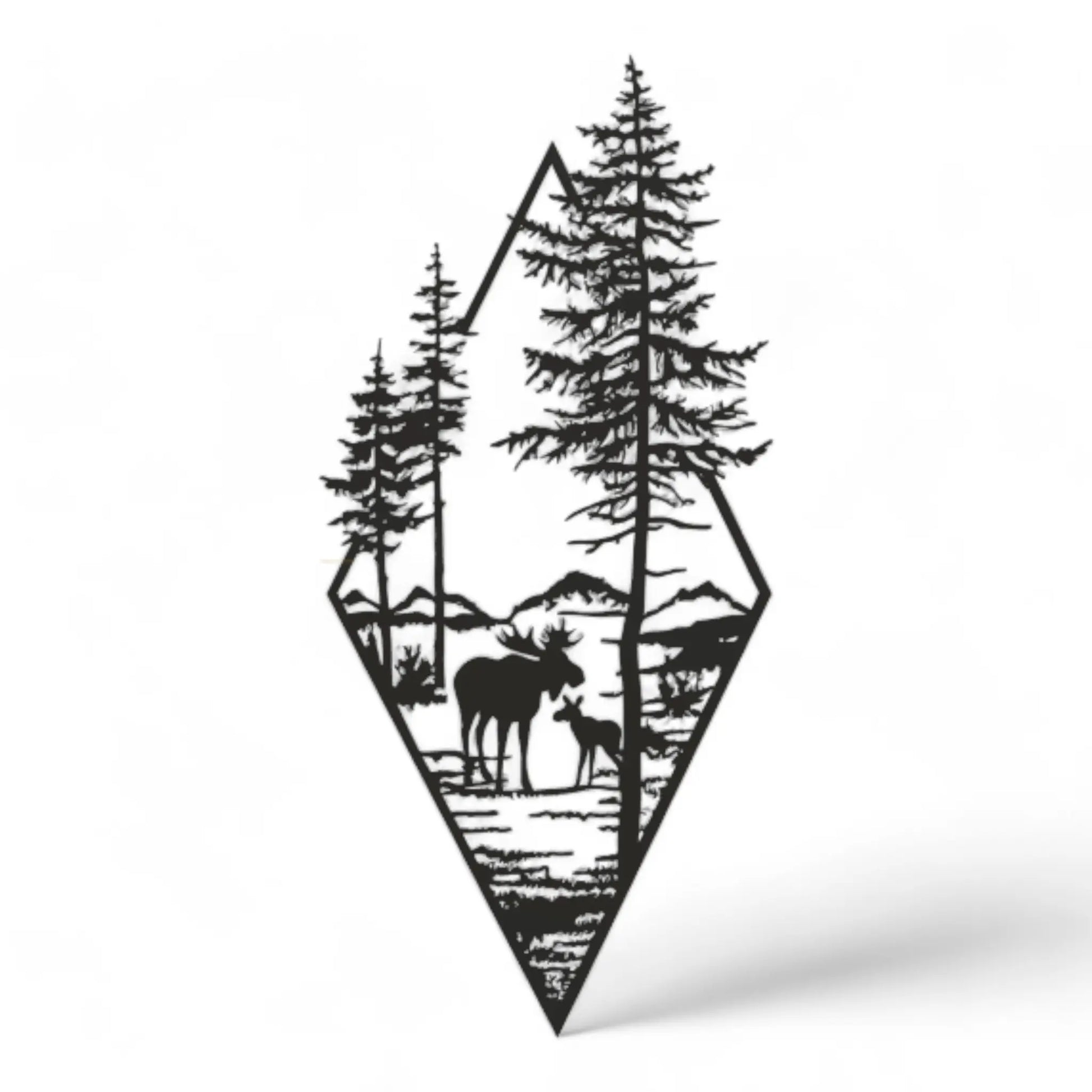 Tableau mural "Cerf ou Wapiti" CREAFAMAX