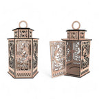 Lanterne Hexagonale "Clarté Royale" CREAFAMAX