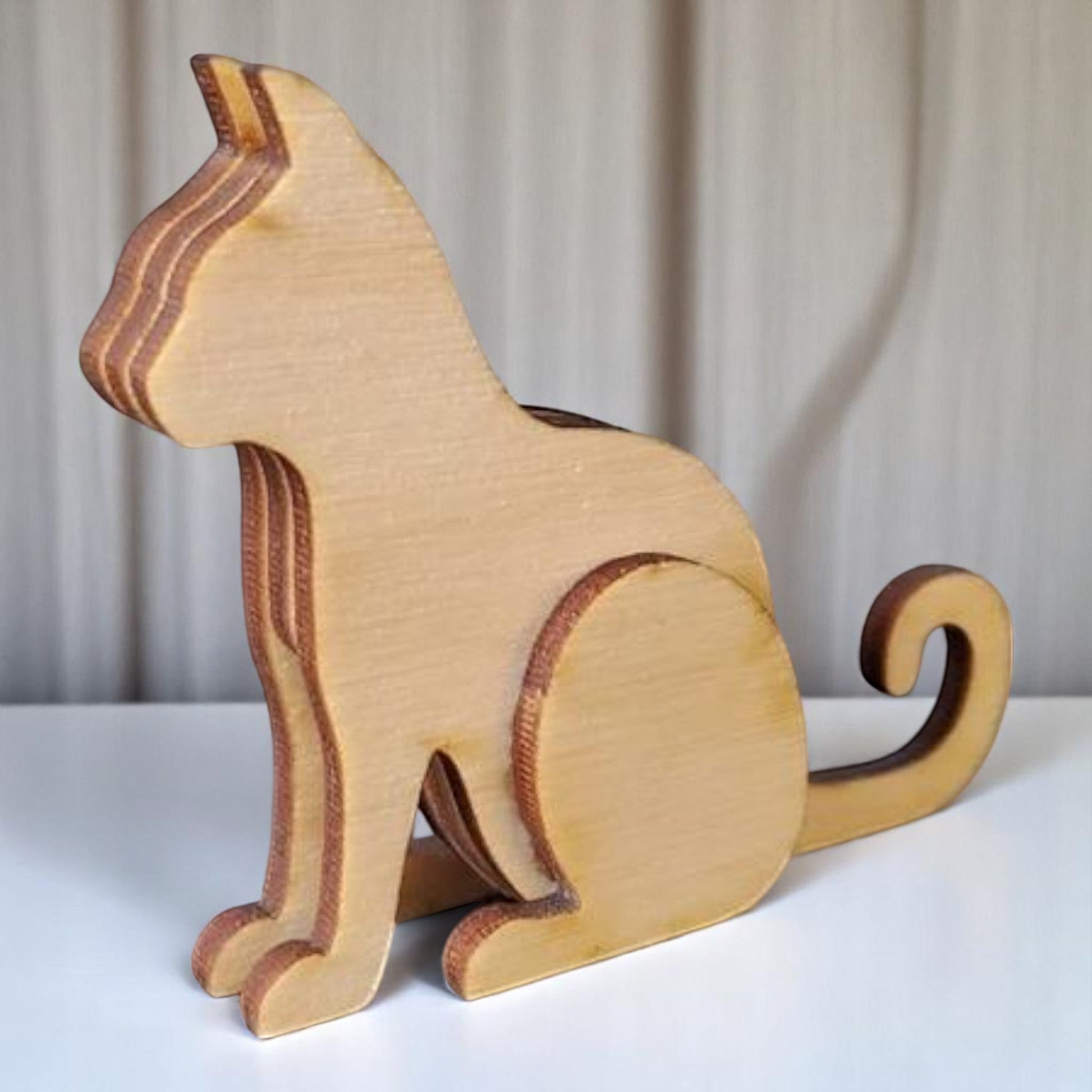 Silhouette "Chat assis" CREAFAMAX