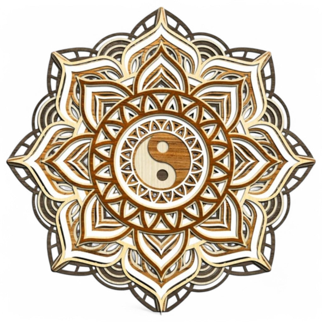Mandala "Yin-Yang" Équilibre Suprême CREAFAMAX