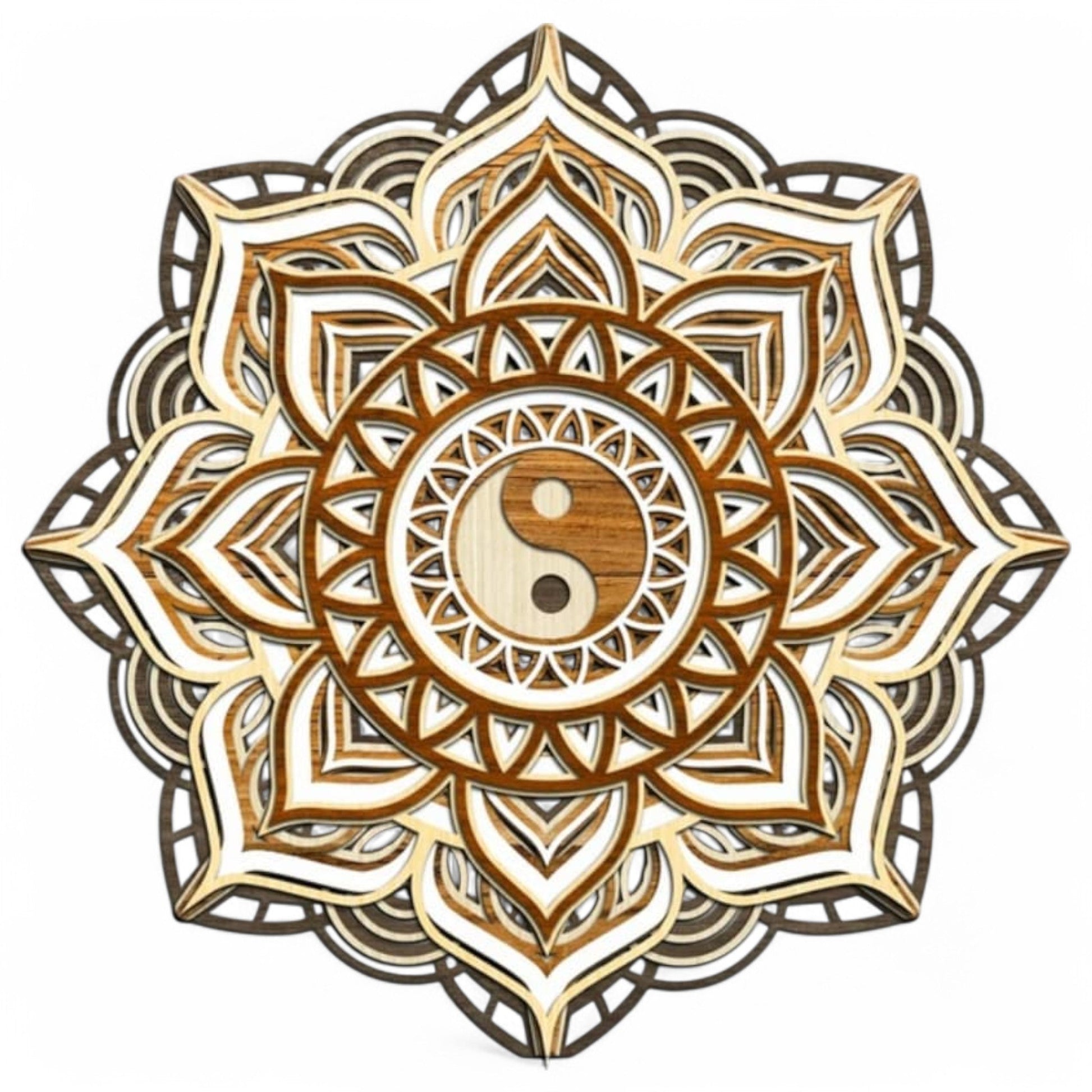Mandala "Yin-Yang" Équilibre Suprême CREAFAMAX