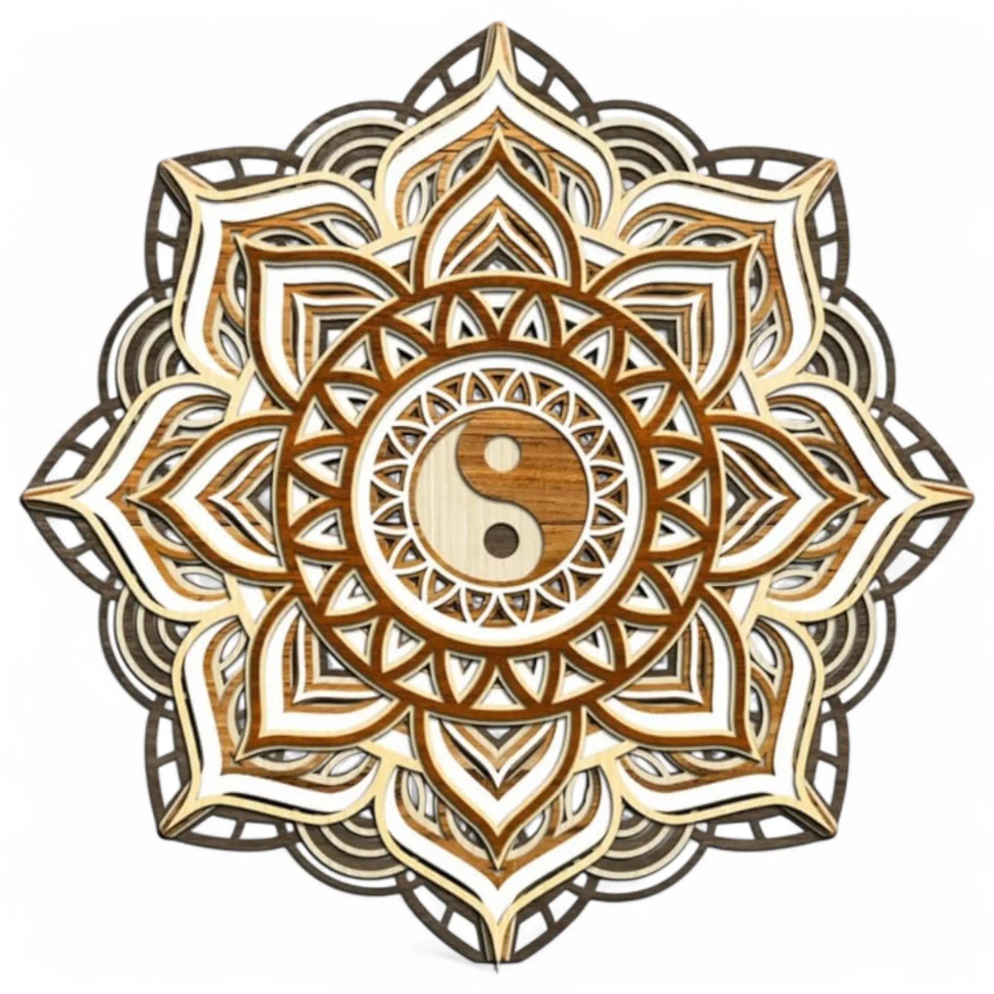 Mandala "Yin-Yang" Équilibre Suprême CREAFAMAX
