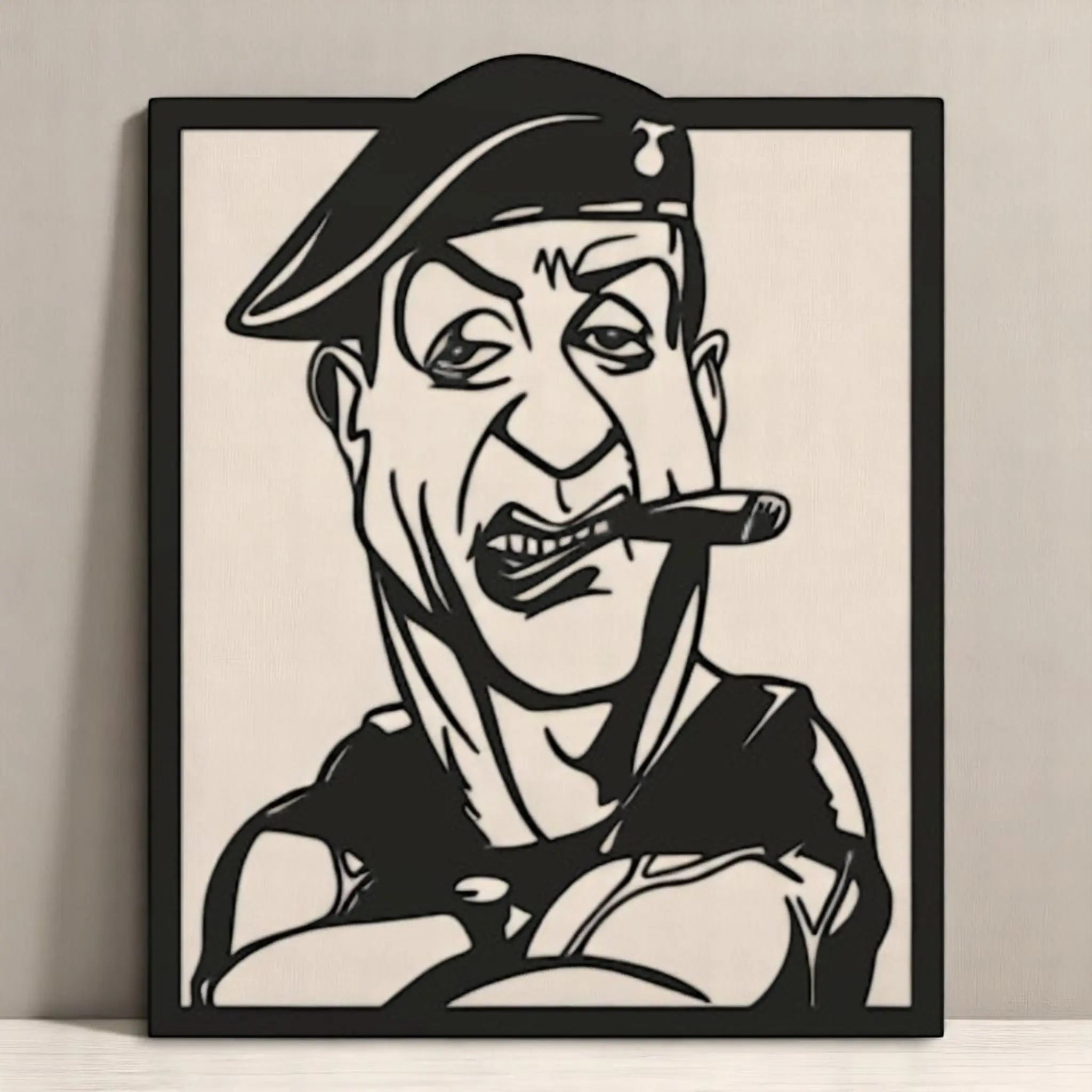 Tableau "Portrait Colonel" CREAFAMAX