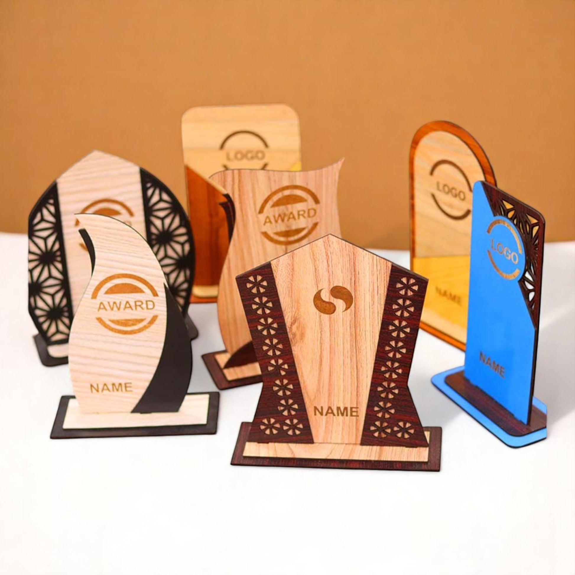 Trophée en bois CREAFAMAX