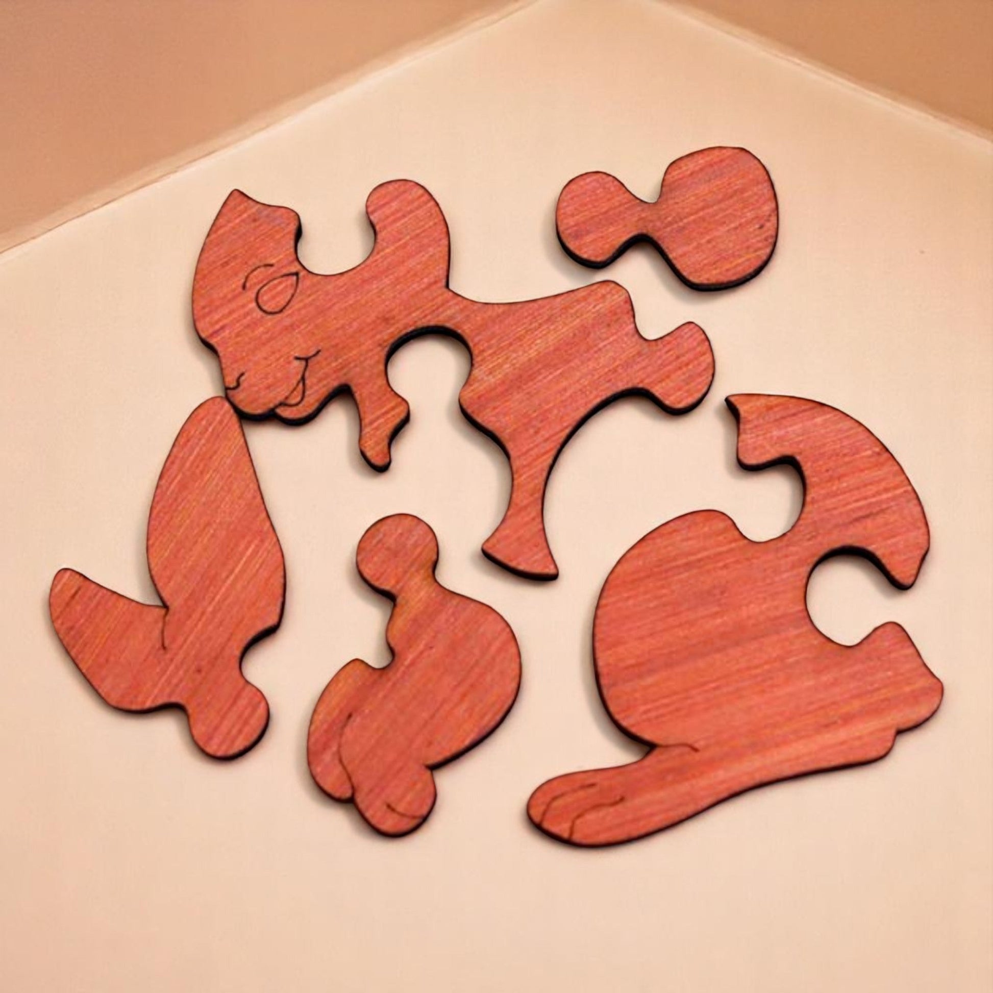 Lapin Malin – Puzzle bois éducatif CREAFAMAX