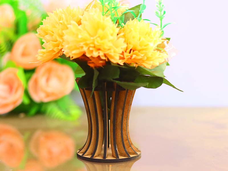 Tige Curve – Vase en bois CREAFAMAX