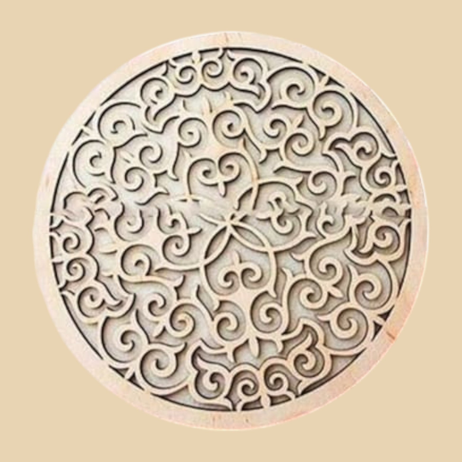 Mandala Éveil – Art mural ajouré CREAFAMAX