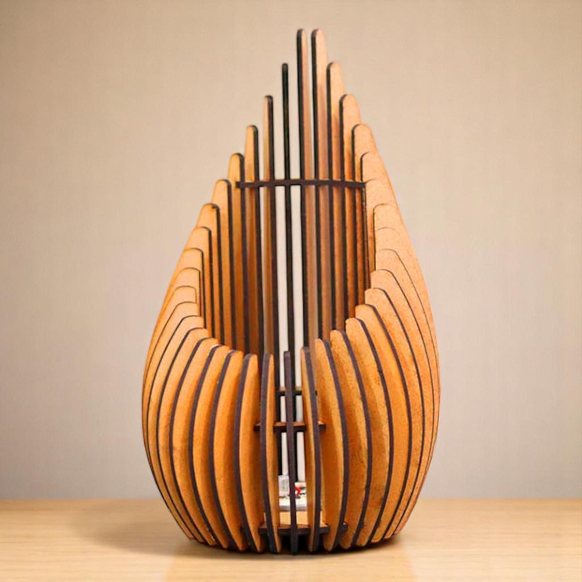 Lampe "Flamme Sculptée" CREAFAMAX