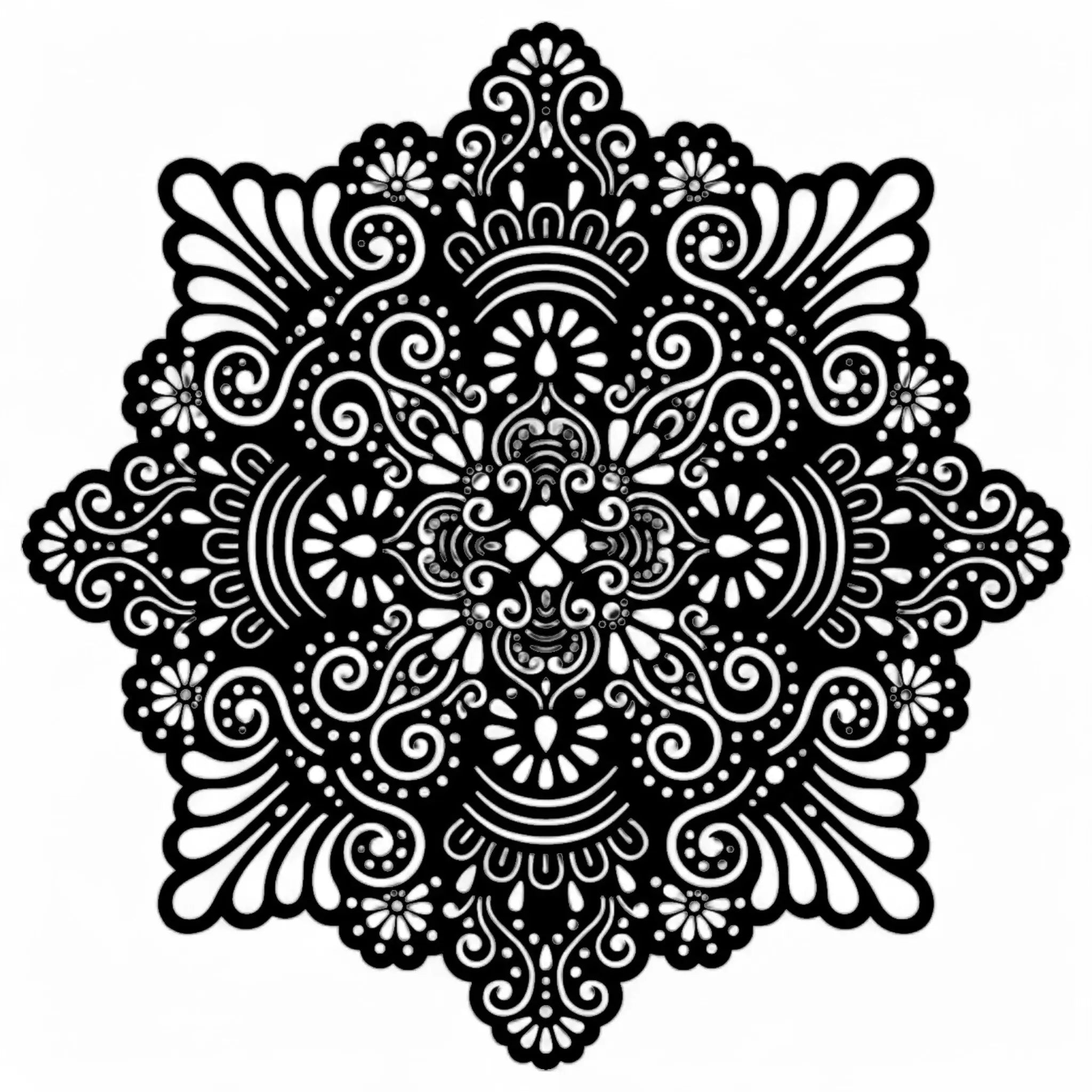 Mandala Soleil Rayonnant CREAFAMAX