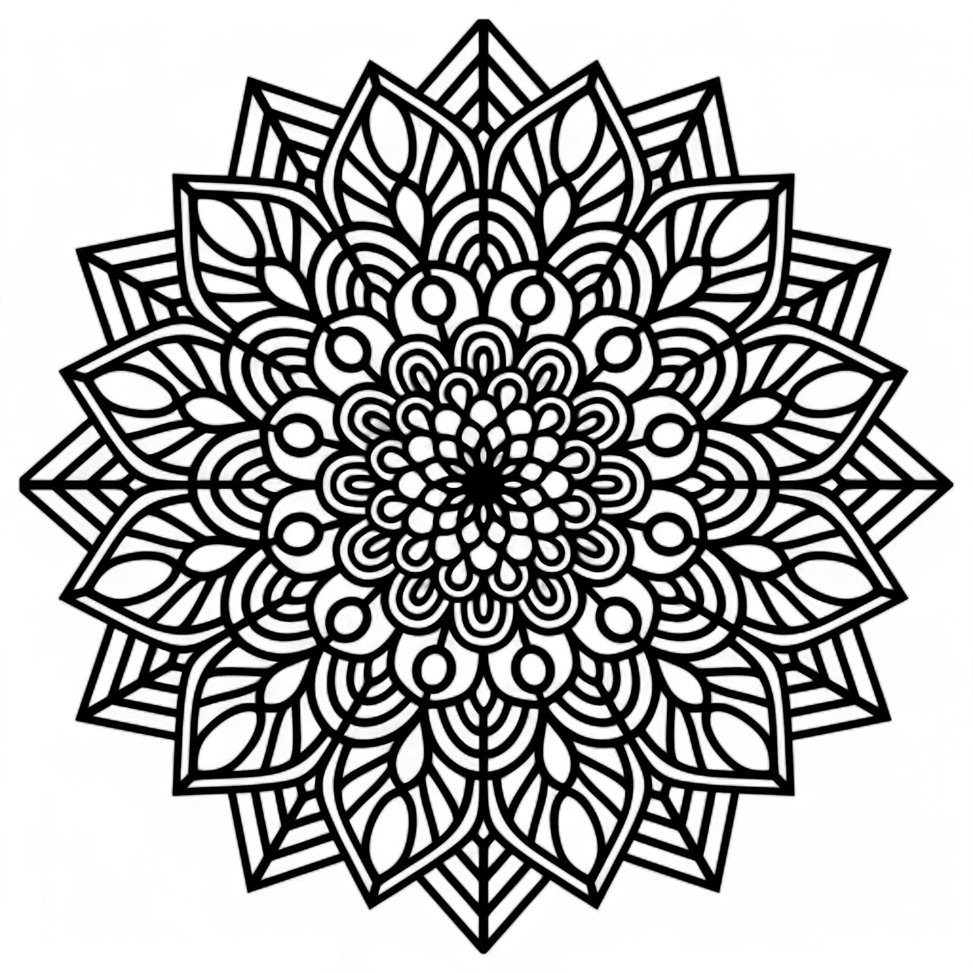 Mandala "Fleur de Légèreté" CREAFAMAX