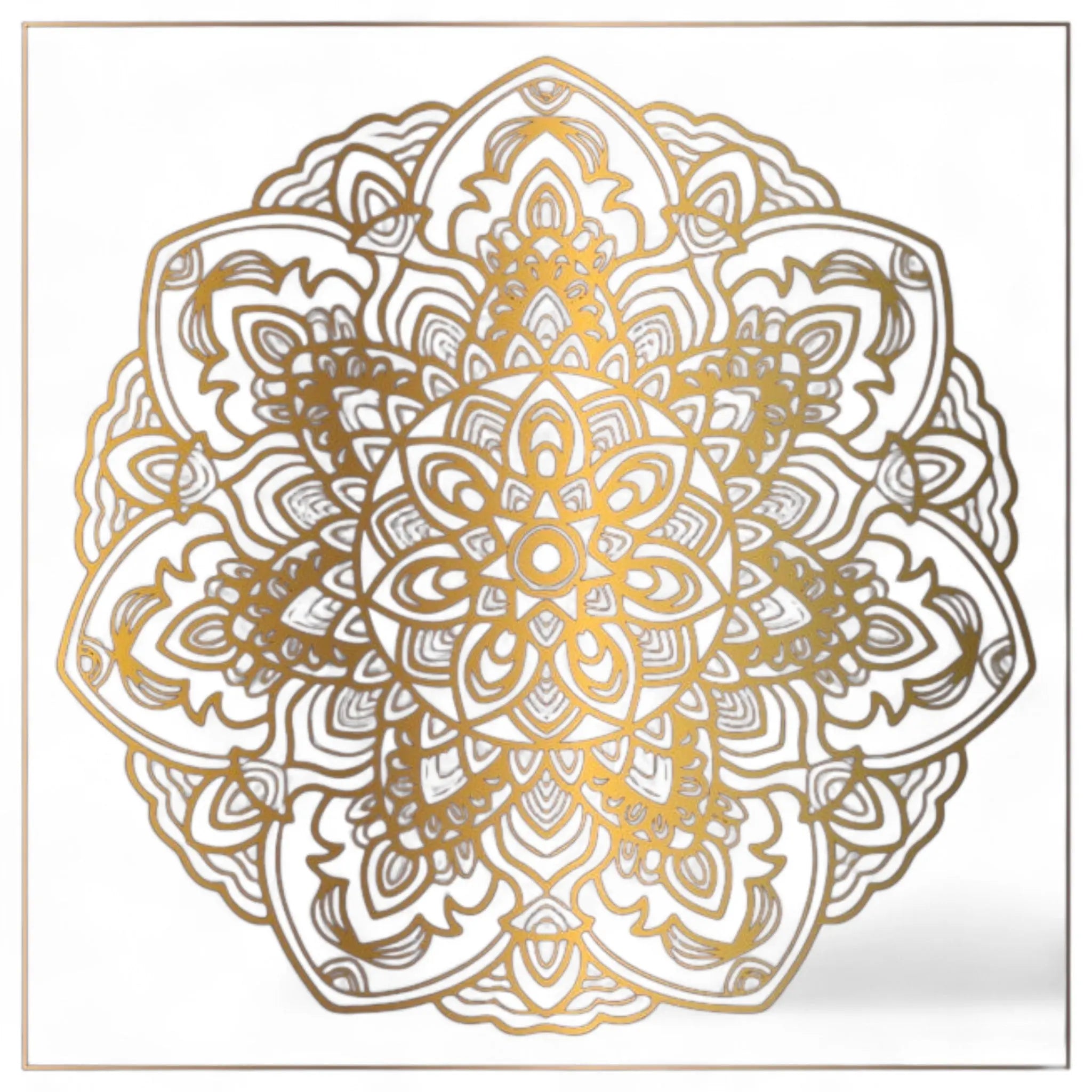 Mandala "Éclat Doré" CREAFAMAX