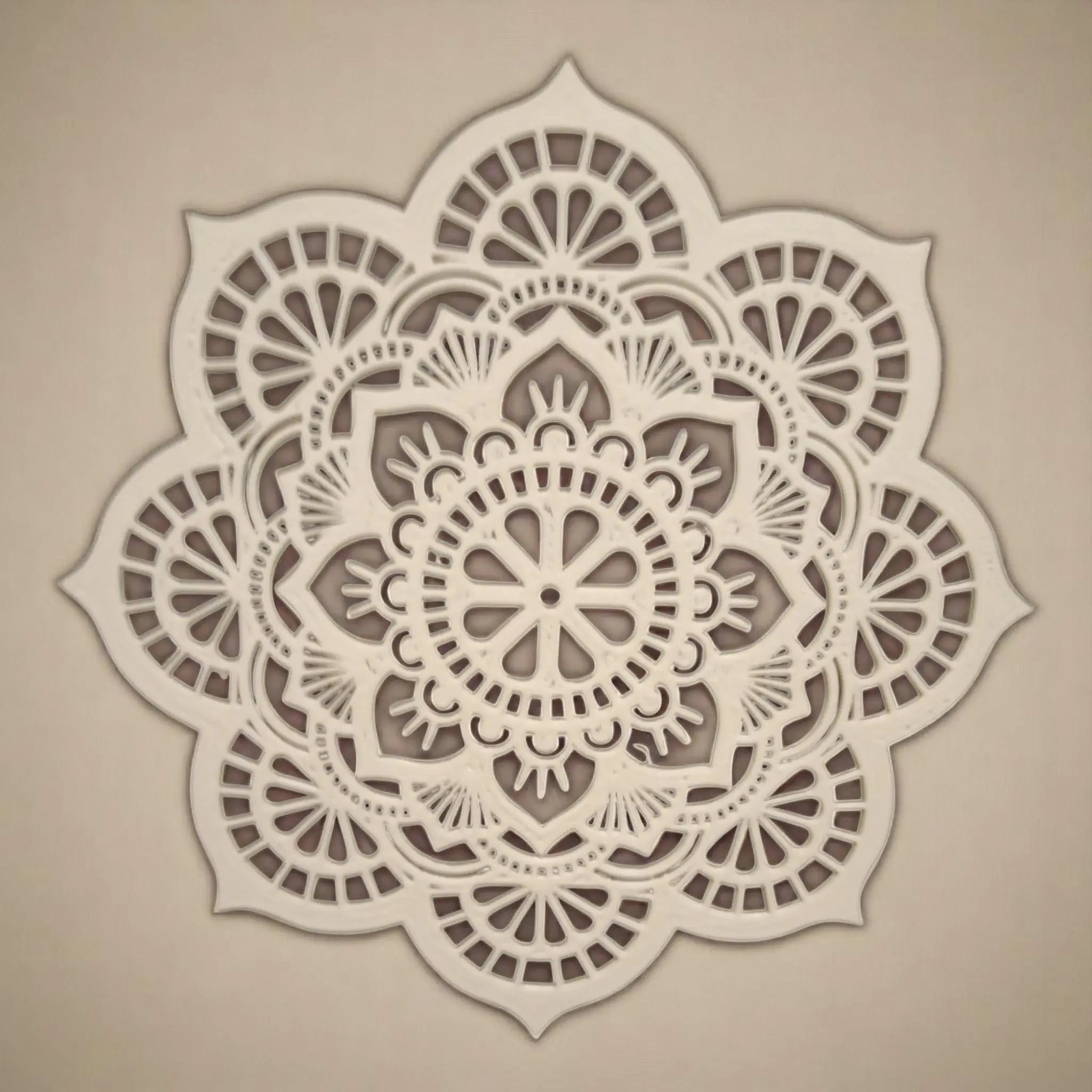 Mandala "Soleil Doré" CREAFAMAX