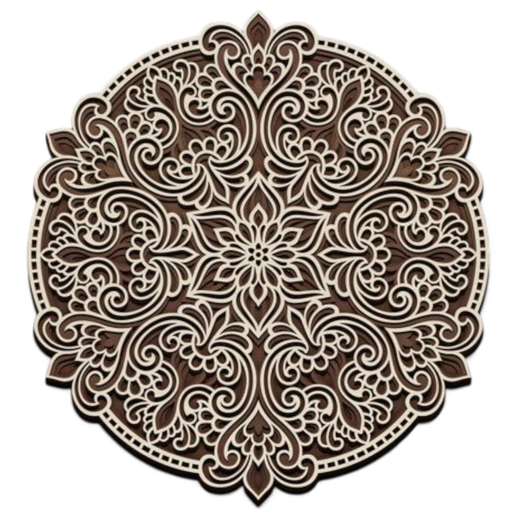 Mandala "Fleur d’Équilibre" CREAFAMAX