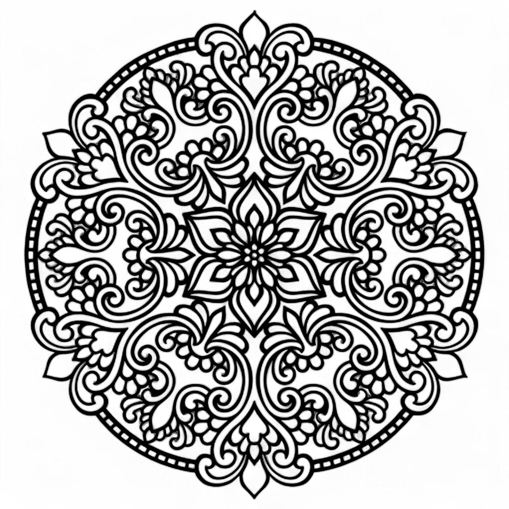 Mandala "Fleur d’Équilibre" CREAFAMAX