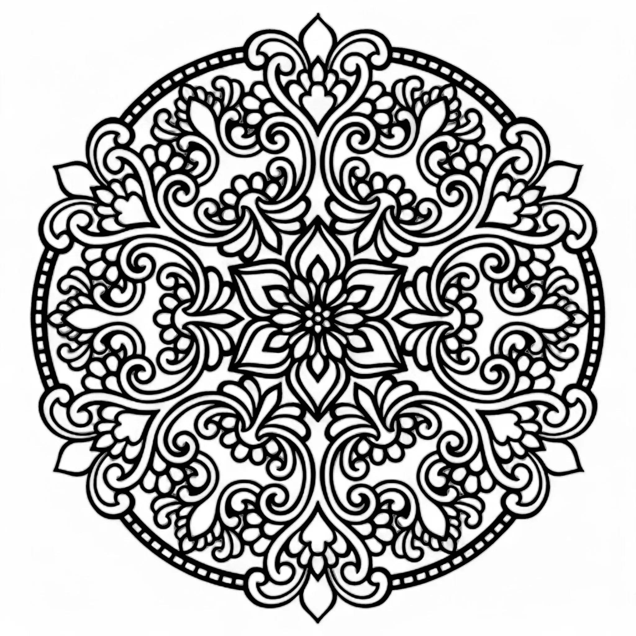 Mandala "Fleur d’Équilibre" CREAFAMAX