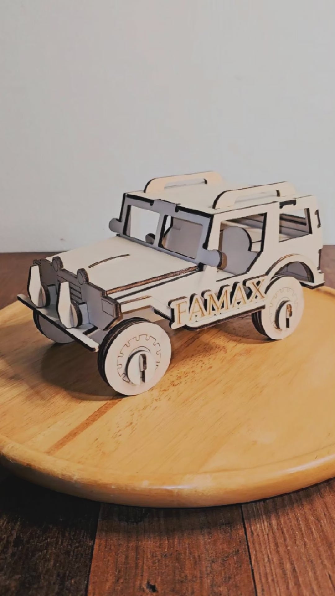 4x4 Aventure – Maquette en bois à monter