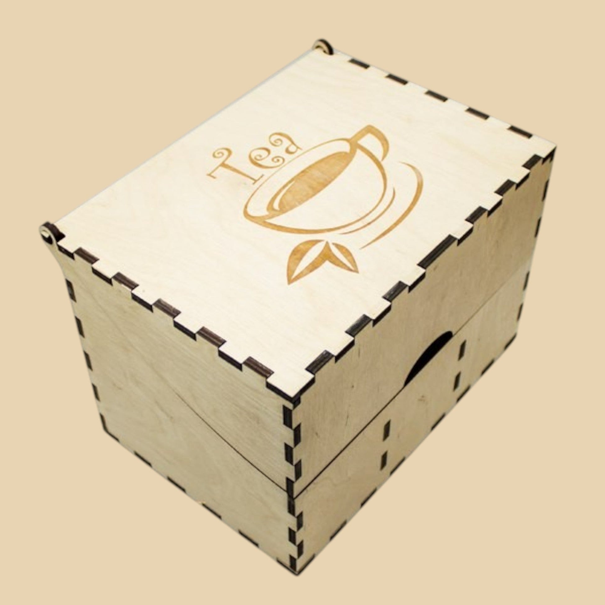 Boîte à Thé en Bois – Élégance naturelle et rangement malin CREAFAMAX